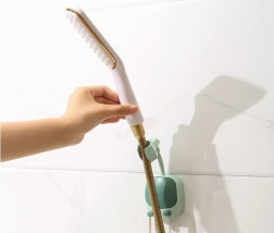 Zelfklevende verstelbare douchehouder - menthol