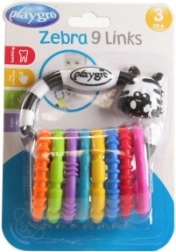 Speelgoed voor kinderen Playgro Zebra met ringen