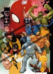 Puzzel 1000 stukjes MARVEL 80
