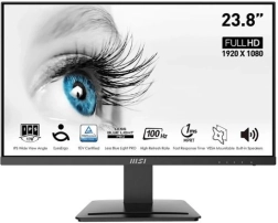 Msi pro mp243x 24" led-monitor fhd 100 hz zwart