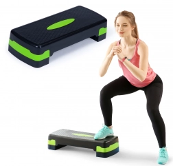 Fitness step platform met verstelbare hoogte, 2 niveaus