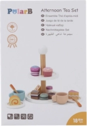 Houten afternoon-theeset POLARB