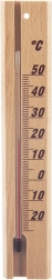 Houten wandthermometer 20 cm