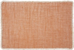 Rechthoekige tafelonderlegger 45 × 30 cm, oranje