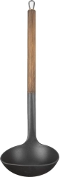 Thermoplastische keukenopscheplepel WOODEN 130 ml