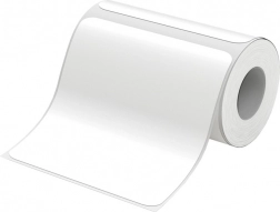 Thermische stickers NIIMBOT 100 × 100 mm, wit (75 labels)