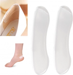 Siliconen gel hielinleggers voor schoenen – 2 stuks