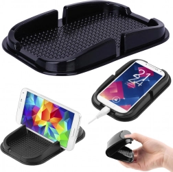 Klevende antislipmat voor telefoon