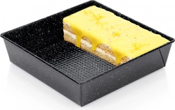 Granieten vierkante bakvorm 24 × 24 × 6 cm