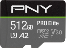 Geheugenkaart Elite 512GB MicroSDXC P-SDUX512U3100PRO-GE