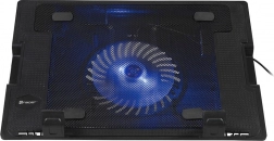Koelmat voor laptop TRACER Icestorm 12–17″ met blauwe LED-ventilator