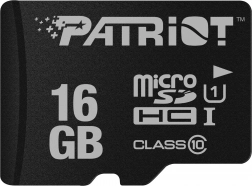 Patriot microSDHC 16GB LX Series geheugenkaart