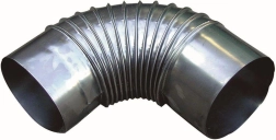 Rookbocht 100 mm