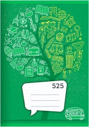 schrift A4, 60 bladen – geruit