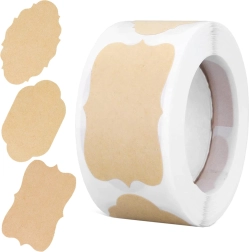 Zelfklevende etiketten voor kruidenpotjes en cadeaus