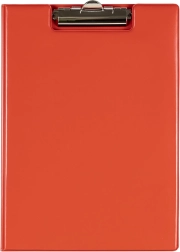 Schrijfonderlegger A4 kunststof Rood