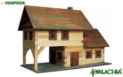 Houten lijmmodelbouw WALACHIA – herberg 1:32