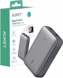 Aukey Spark Mini powerbank 20000 mAh met snel laden 22,5 W