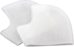 Gel-hielbeschermers – Wit