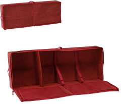 Organizer voor inpakpapier rood 80 × 30 × 12 cm