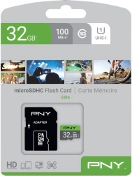 microSDHC-geheugenkaart 32 GB PNY Elite