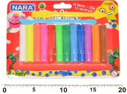 Klei Nara – set 12 kleuren met gereedschap 150 g