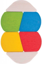 Houten Twister voor baby’s Bigjigs