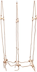 Hangende touwbrug voor kinderen