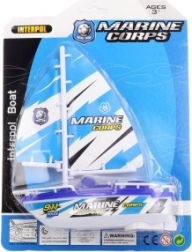 Batterij-aangedreven zeilboot voor kinderen