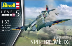 Plastic modelvliegtuig Spitfire Mk.IXC om te bouwen