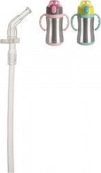 Vervangend siliconen rietje voor thermosfles