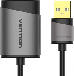 externe usb geluidskaart vention met dubbele 3,5mm ingang en uitgang