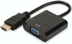 DIGITUS adapter HDMI naar VGA met audio 3,5 mm, 1080p