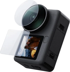 Telesin set gehard glas voor DJI Osmo Action 6 (lens en schermen)