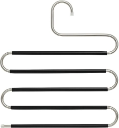 Antislip S-vormige broekhanger, 5 niveaus