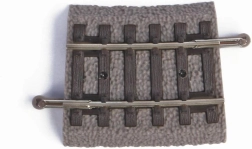 Piko bochtspoor R1 7,5° met bedding H0