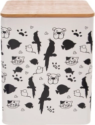 Metalen voeropslag 1,7 l