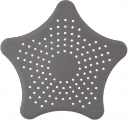 Siliconen gootsteenzeef met zuignappen 16 cm