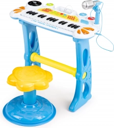 Elektronische kinderpiano met microfoon en MP3-standaard