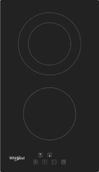 Keramische kookplaat met 2 zones