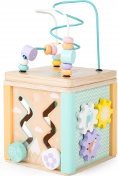 Houten educatieve kubus Ecotoys