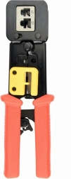 Universele krimptang RJ45/RJ12/RJ11/Pass-Through