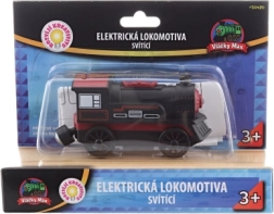 Vláčky Max elektrische zwarte locomotief