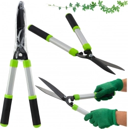 Handmatige heggenschaar met hoes 59 cm