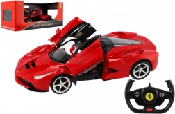 Afstandsbediende auto FERRARI LAFERRARI 1:14 met openslaande deuren, 2,4 GHz, RASTAR, rood