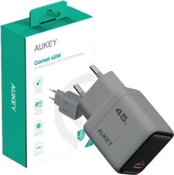 Mini-oplader AUKEY 45W USB‑C met snel opladen