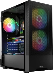 Behuizing Arya ARGB USB 3.0 Midi Tower zwart