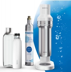 BRITA sodaTRIO sodawatermaker wit