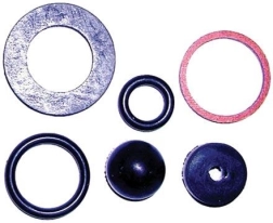 Set afdichtingen voor kranenbovenstukken 3/8" SAM Myjava, 12 stuks