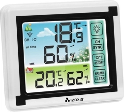 Draadloos weerstation met hygrometer